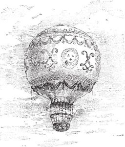 Montgolfiere balloon 1783