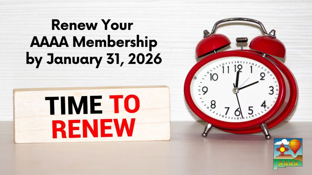 Time to Renew Your Membership!